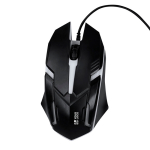 Rato de conexão USB com retroiluminação com luz LED para gamers vista principal