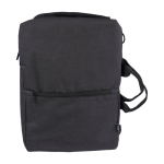 Mochila para portátil e ideal para viagens de poliéster reciclado 15'' cor preto primeira vista