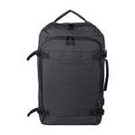 Mochila para portátil antirroubo de poliéster com porta USB-A 17'' cor preto primeira vista
