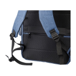 Mochila para portátil antirroubo de poliéster com porta USB-A 17''