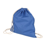 Mochila de cordão de algodão colorido Oeko-Tex® 140 g/m2 segunda vista