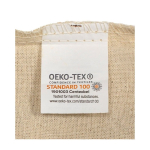 Mochila de cordão de algodão natural Oeko-Tex® 150 g/m2 quarta vista