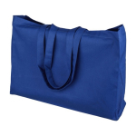 Saco de compras de algodão colorido Oeko-Tex® 220 g/m2 primeira vista