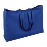 Saco de compras de algodão colorido Oeko-Tex® 220 g/m2 terceira vista