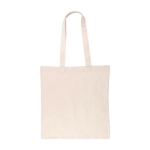 Saco de compras de algodão natural Oeko-Tex® 180 g/m2 cor caqui segunda vista