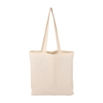 Saco de compras de algodão natural Oeko-Tex® 140 g/m2 cor caqui segunda vista