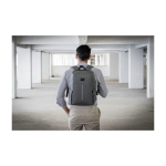 Mochila para portátil de poliéster reciclado hidrorrepelente 16'' terceira vista