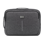 Mochila com possibilidade de transformar em pasta de portátil 16'' cor cinzento primeira vista