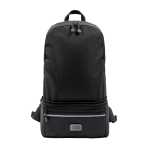 Mochila de poliéster reciclado hidrorrepelente BrandCharger cor preto vista principal