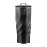 Copo térmico antifugas de aço inoxidável reciclado BrandCharger 500 ml cor grafite vista principal