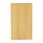 Suporte para telemóvel em bambu com função de amplificador de som oitava vista