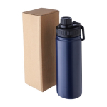 Garrafa de aço inoxidável com tampa de rosca e pega 500 ml nona vista