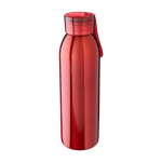 Garrafa de aço inoxidável reciclado com tampa e pega a condizer 650 ml segunda vista