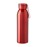 Garrafa de aço inoxidável reciclado com tampa e pega a condizer 650 ml sétima vista