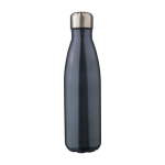 Garrafa de aço inoxidável reciclado de parede dupla 500 ml cor grafite primeira vista