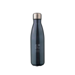 Garrafa de aço inoxidável reciclado de parede dupla 500 ml cor grafite vista principal