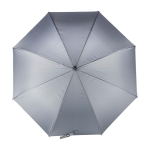 Guarda-chuva automático e dobrável de 8 painéis e fecho de velcro Ø120 cor cinzento primeira vista