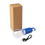 Candeeiro em forma de lâmpada recarregável com clipe para transporte quarta vista