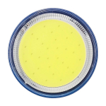Lanterna circular com íman com 3 modos de luz e recarregável cor azul ultramarino primeira vista