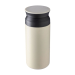 Garrafa de aço inoxidável de parede dupla com acabamento mate 350 ml terceira vista