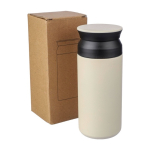 Garrafa de aço inoxidável de parede dupla com acabamento mate 350 ml oitava vista