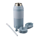 Garrafa de aço inoxidável com botão para abrir o bocal 800 ml primeira vista
