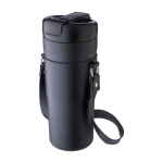 Garrafa térmica de aço inoxidável com capa e alça 730ml segunda vista