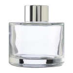 Ambientador de vidro de diferentes aromas com 6 varetas de cana 100 ml cor transparente primeira vista