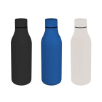 Garrafa de aço inoxidável de parede dupla com tampa a condizer 500 ml primeira vista