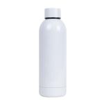 Garrafa de aço inoxidável reciclado especial para sublimação 500 ml cor branco primeira vista