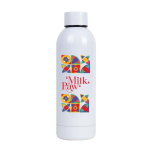 Garrafa de aço inoxidável reciclado especial para sublimação 500 ml cor branco segunda vista
