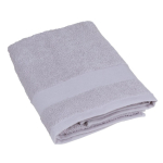 Toalha de banho 100 x 50 cm, 100% de algodão OEKO TEX 350 g/m2 cor cinzento primeira vista