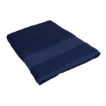 Toalha de banho 180 x 100 cm, 100% de algodão OEKO TEX 350 g/m2 cor azul primeira vista
