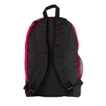 Mochila de poliéster para desporto com compartimento para calçado cor vermelho quinta vista