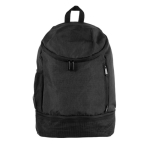 Mochila de poliéster para desporto com compartimento para calçado cor cinzento primeira vista