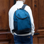 Mochila de poliéster para desporto com compartimento para calçado terceira vista