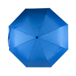 Guarda-chuva rPET antivento de pongee com punho de bambu Ø97 cor azul real segunda vista