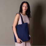 Saco 100% de algodão com bolso no interior 140 g/m2 terceira vista
