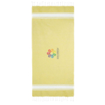 Páreo de algodão reciclado e poliéster em várias cores 150 g/m2 cor amarelo terceira vista