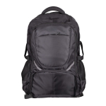 Mochila de viagem com compartimento para portátil 16'' cor preto primeira vista