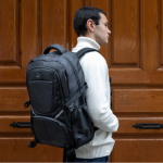 Mochila de viagem com compartimento para portátil 16'' cor preto vista detalhe 3