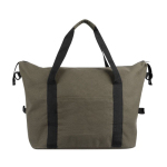 Saco de canvas rPET ideal para levar no trolley 460 g/m2 cor verde primeira vista