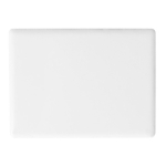 Íman de cerâmica com acabamento mate para personalizar cor branco primeira vista