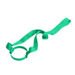 Lanyard porta-copos com faixa de silicone ideal para festivais cor verde