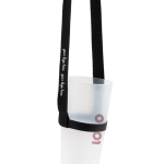 Lanyard porta-copos com faixa de silicone ideal para festivais