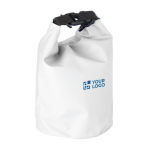 Saco impermeável com alça ajustável e capacidade de 3,5L Bayside L cor branco vista principal