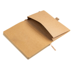 Caderno com capa de papel resistente à água, folhas A5 lisas