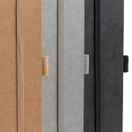 Caderno com capa de papel resistente à água, folhas A5 lisas