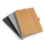 Caderno com capa de papel resistente à água, folhas A5 lisas