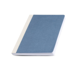 Caderno com capa de cartão de fibras naturais, papel A5 80 g/m2 cor azul-marinho